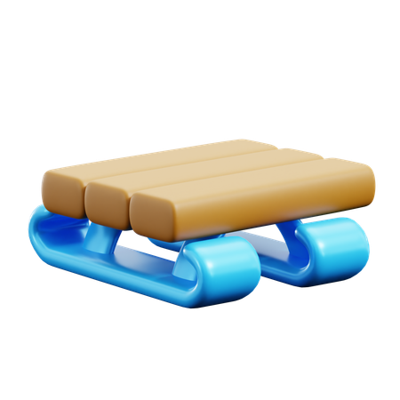 Sled  3D Icon