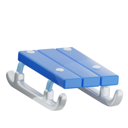 Sled  3D Icon