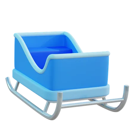 Sled  3D Icon