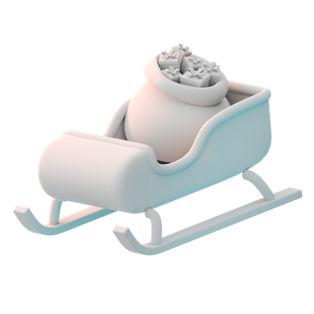 Sled  3D Icon