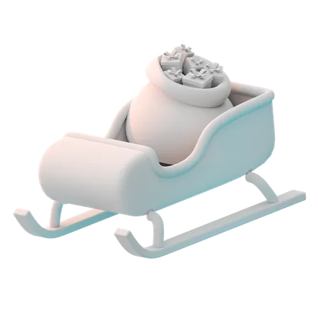 Sled  3D Icon