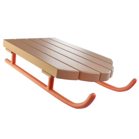 Sled  3D Icon