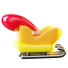 3d sled emoji