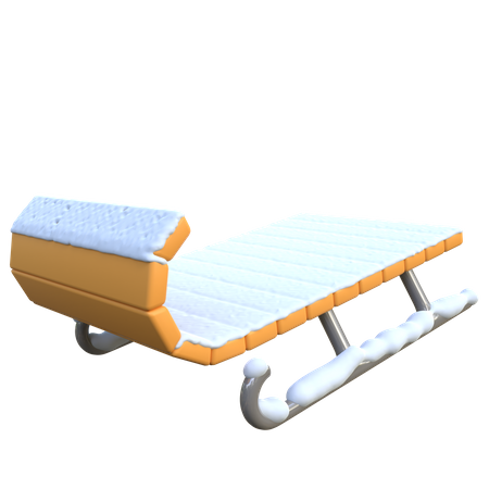 Sled  3D Icon