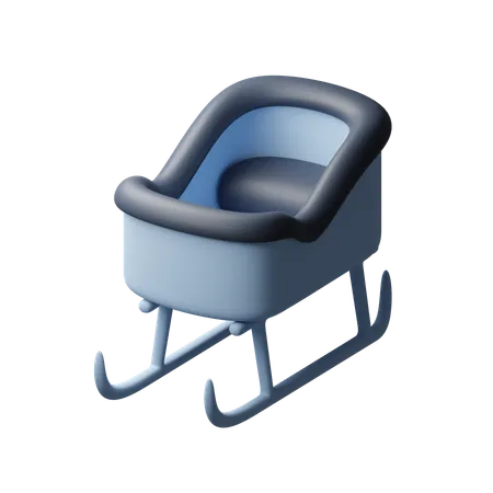 Sledge  3D Icon