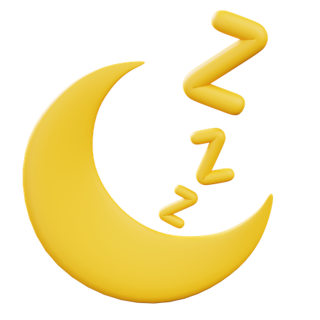 寝る  3D Icon