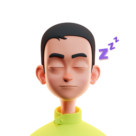 Sleep  3D Icon