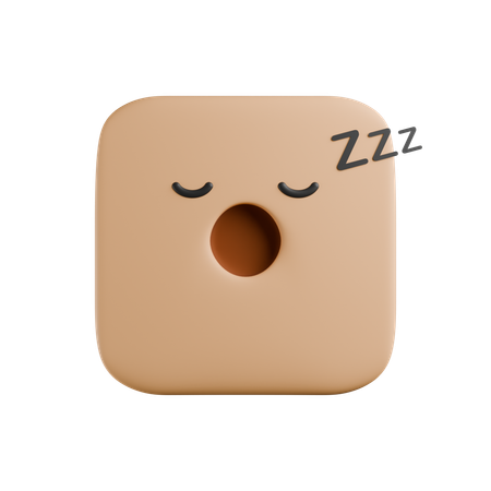 Sleep  3D Icon