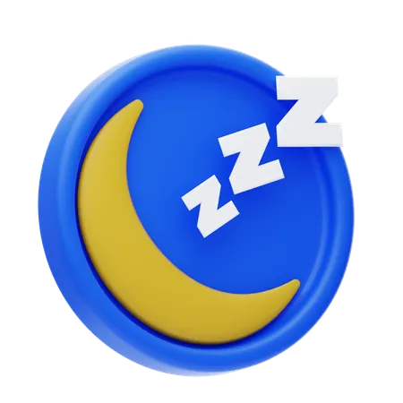 Sleep  3D Icon