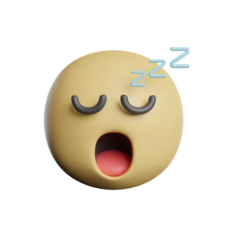 Sleep  3D Icon