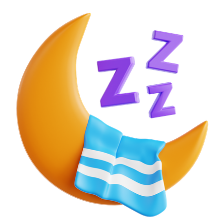Sleep  3D Icon