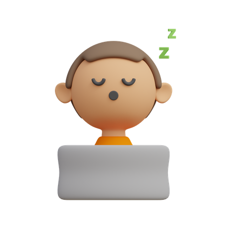 Sleep  3D Illustration