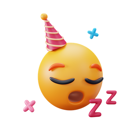 Sleep 3D Icon