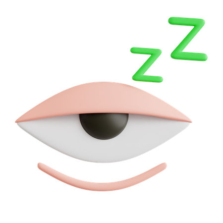 Sleep  3D Icon