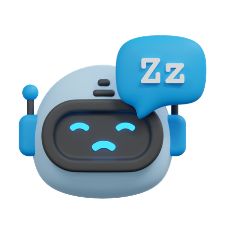 Sleep bot  3D Icon