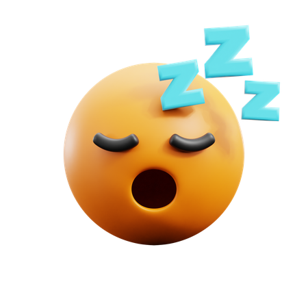 Sleep Face  3D Icon