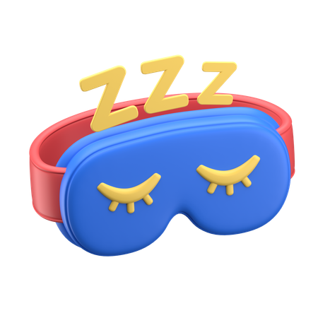 Sleep Mask  3D Icon
