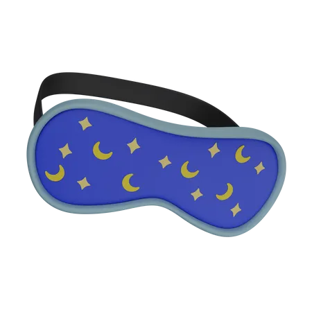 Sleep mask  3D Icon