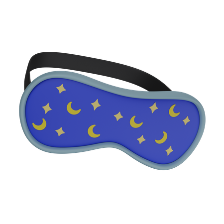 Sleep mask  3D Icon