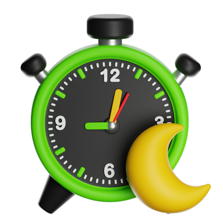 Sleep Time  3D Icon