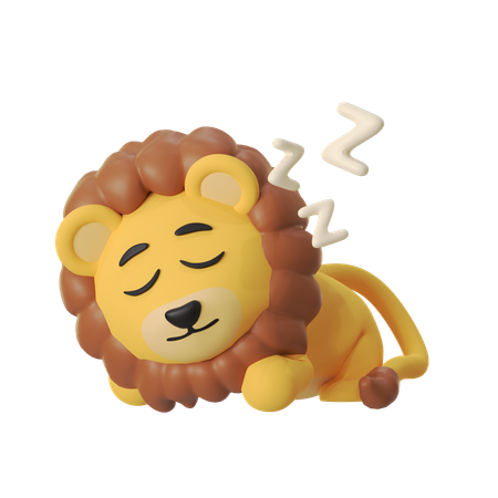 Sleeping  3D Illustration