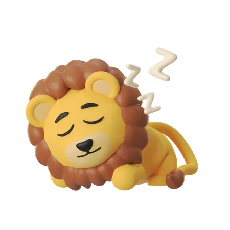 Sleeping  3D Illustration