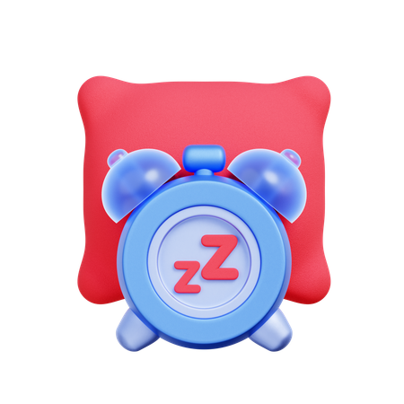 수면 알람 시계  3D Icon