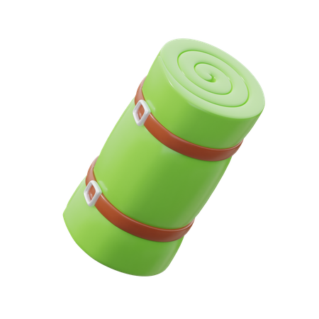 Sleeping Bag  3D Icon