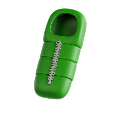 Sleeping Bag  3D Icon