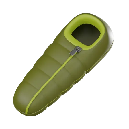 Sleeping Bag  3D Icon