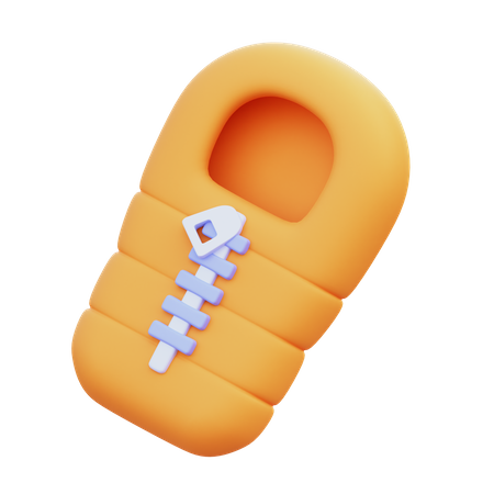 Sleeping Bag  3D Icon