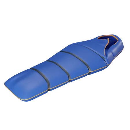 Sleeping Bag  3D Illustration