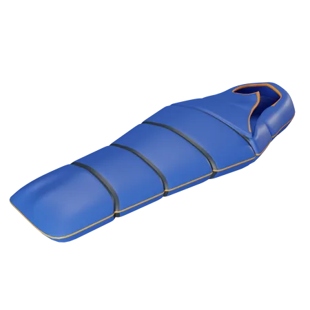 Sleeping Bag 3D Illustration