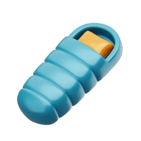 Sleeping Bag Outdoor  3D Icon