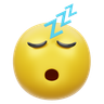 free sleeping emoji design assets