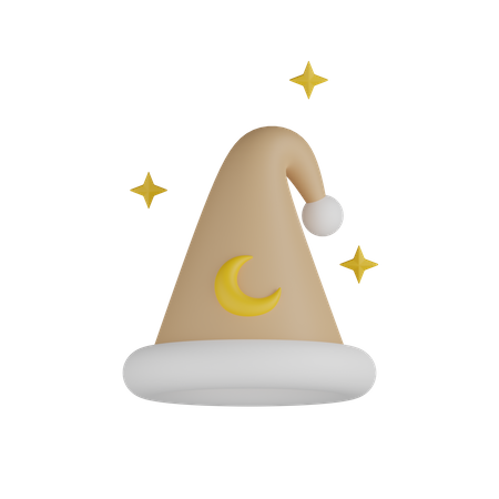 Sleeping Hat  3D Icon