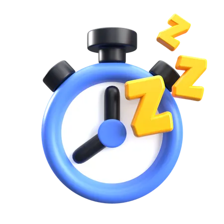 Sleeping Time  3D Icon