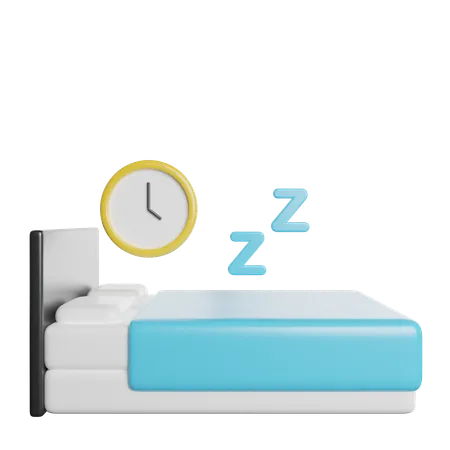 Sleeping Time  3D Icon