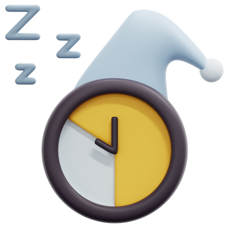 Sleeping Time  3D Icon