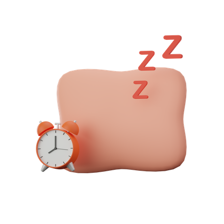 Sleeping Time  3D Icon