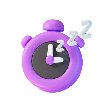 Sleeping Time  3D Icon