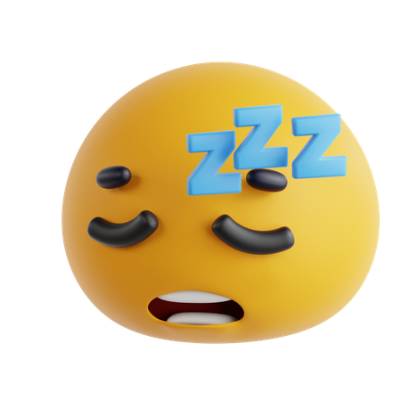 Sleepy  3D Icon