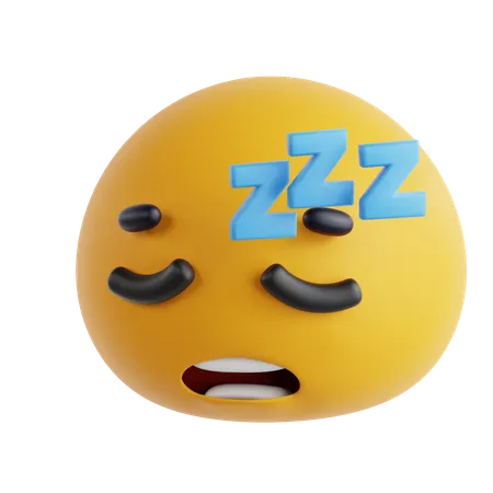 Sleepy  3D Icon