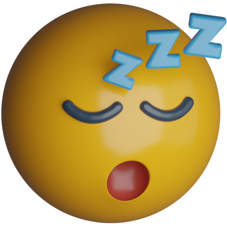 Sleepy  3D Icon