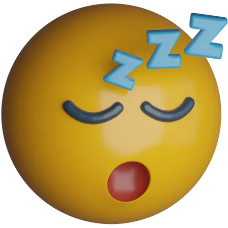 Sleepy  3D Icon