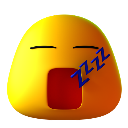 Sleepy  3D Icon