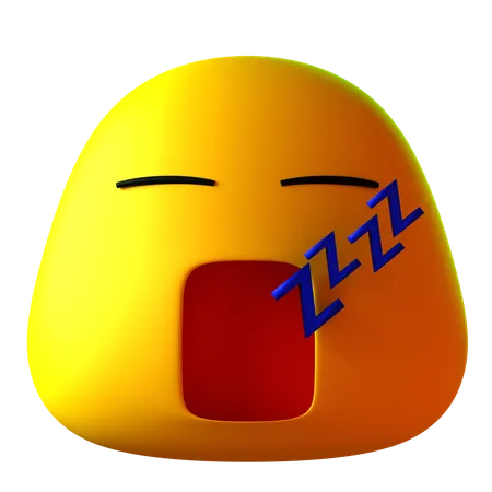 Sleepy  3D Icon