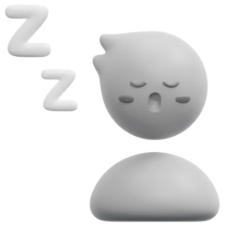 Sleepy  3D Icon