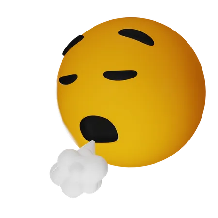 Sleepy Emoji  3D Icon