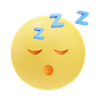 3ds of sleepy emoji